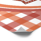 Happy Thanksgiving Gezegend Retro Teken Poster (Hoek)