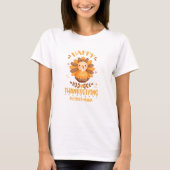 Happy Thanksgiving Gezegende Moeder T-shirt (Voorkant)