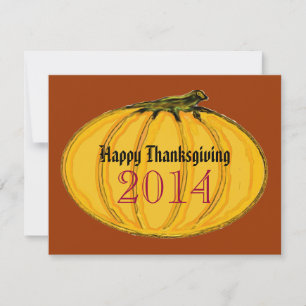 Happy Thanksgiving Gibney Het museum Zazzle Cadeau Feestdagenkaart