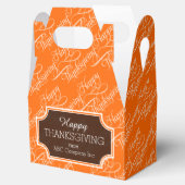 Happy Thanksgiving Gift Box Bedankdoosjes (Geopend)