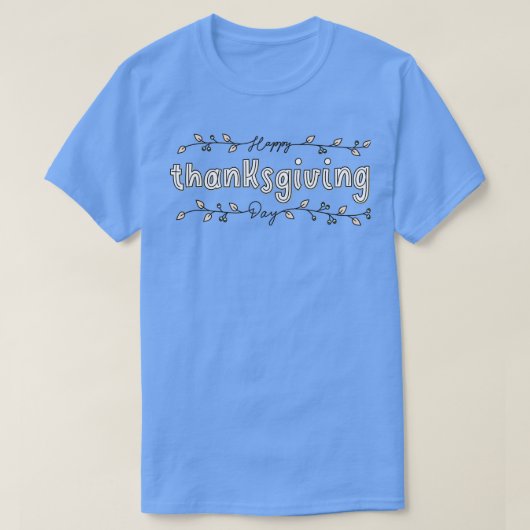 Happy Thanksgiving Gift Design voor moeder of vrou T-shirt (Design voorkant)