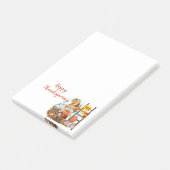 Happy Thanksgiving Gnome Post-it Notes (Schuin)