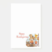 Happy Thanksgiving Gnome Post-it Notes (Voorkant)