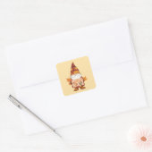 Happy Thanksgiving Gnome Sticker (Envelop)