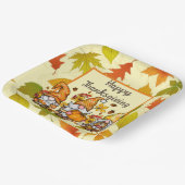 Happy Thanksgiving Gnomes Papieren Bordje (Gebogen)