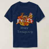 Happy Thanksgiving Gnomes T-shirt (Design voorkant)