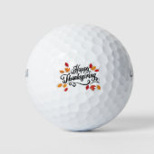 Happy Thanksgiving Golfballen (Voorkant)