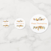 Happy Thanksgiving Grateful Bless Confetti (Voorkanten)