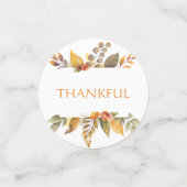 Happy Thanksgiving Grateful Bless Confetti (Kleine voorkant)