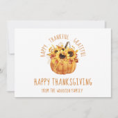 Happy Thanksgiving Greeting (Voorkant)