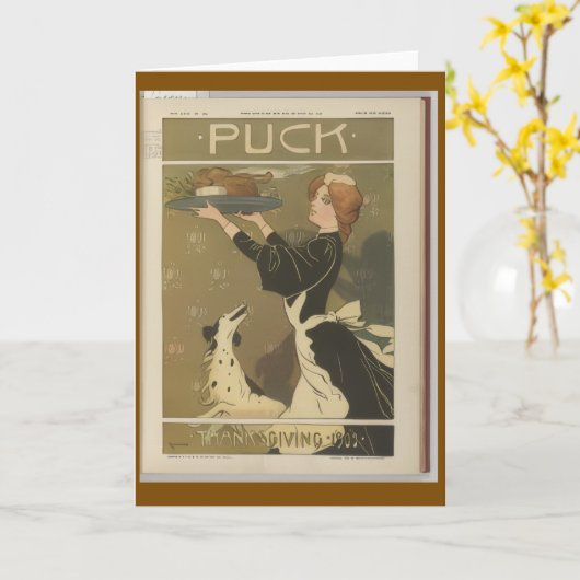 Happy Thanksgiving Greeting Card Kaart (Gele Bloem)