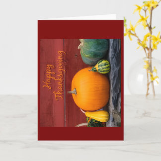 Happy Thanksgiving Greeting Card Kaart
