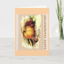 Happy Thanksgiving Greeting Card Kaart