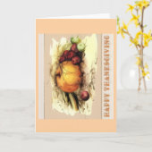 Happy Thanksgiving Greeting Card Kaart (Gele Bloem)