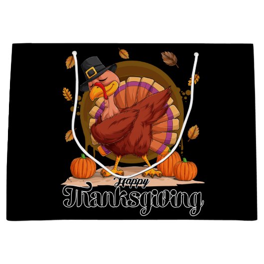 Happy Thanksgiving Groot Cadeauzakje (Voorkant)