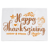 Happy Thanksgiving Groot Cadeauzakje (Voorkant)