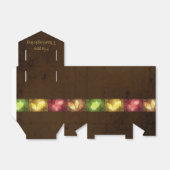 Happy Thanksgiving Grunge Leaves Bedankdoosjes (Uitgevouwen)