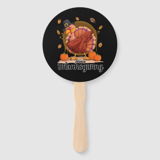 Happy Thanksgiving Handwaaier (Achterkant)