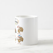 Happy Thanksgiving, Happy Turkey Koffiemok (Center)