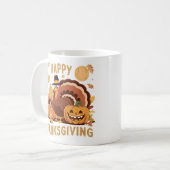 Happy Thanksgiving Harvest Herfst Mok (Voorkant links)