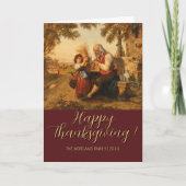  Happy Thanksgiving Harvest Roman Campagna Kaart (Voorkant)