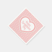 Happy Thanksgiving Heart Lijst | Napkin Servet (Hoek)