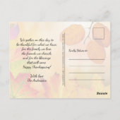 Happy Thanksgiving Herfst Herfstgroeten Briefkaart (Achterkant)