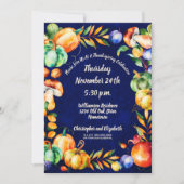 Happy Thanksgiving Herfst Herfstoogst Kaart (Voorkant)