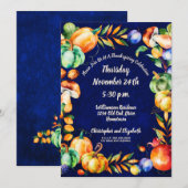 Happy Thanksgiving Herfst Herfstoogst Kaart (Voorkant / Achterkant)