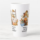 Happy Thanksgiving herfst Latte Mok (Voorkant)