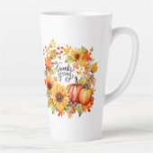 Happy Thanksgiving herfst Latte Mok (Rechts)