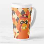 Happy Thanksgiving herfst Latte Mok (Rechterhoek)