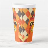 Happy Thanksgiving herfst Latte Mok (Voorkant)