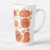 Happy Thanksgiving herfst Latte Mok (Rechts)