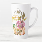 Happy Thanksgiving herfst Latte Mok (Rechts)