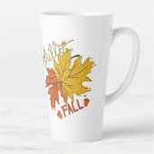 Happy Thanksgiving herfst Latte Mok (Rechts)