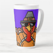 Happy Thanksgiving herfst Latte Mok (Rechterhoek)