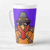 Happy Thanksgiving herfst Latte Mok (Linkerhoek)