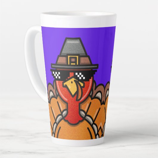 Happy Thanksgiving herfst Latte Mok (Linkerhoek)