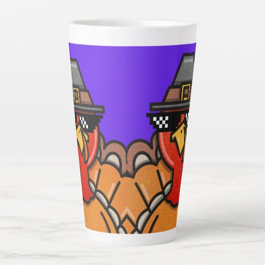 Happy Thanksgiving herfst Latte Mok (Voorkant)