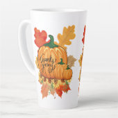 Happy Thanksgiving herfst Latte Mok (Linkerhoek)