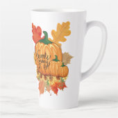 Happy Thanksgiving herfst Latte Mok (Rechts)