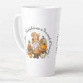 Happy Thanksgiving herfst Latte Mok (Linkerhoek)