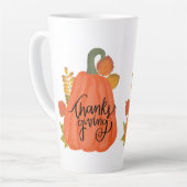Happy Thanksgiving herfst Latte Mok (Linkerhoek)