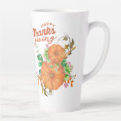 Happy Thanksgiving herfst Latte Mok (Rechts)