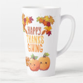 Happy Thanksgiving herfst Latte Mok (Rechts)