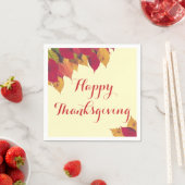 Happy Thanksgiving Herfst najaar seizoensgebonden Servet (Insitu)