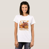 Happy Thanksgiving Herfst Oogst T-shirt (Voorkant volledig)