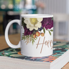 Happy Thanksgiving herfst Thanksgiving moderne her Koffiemok