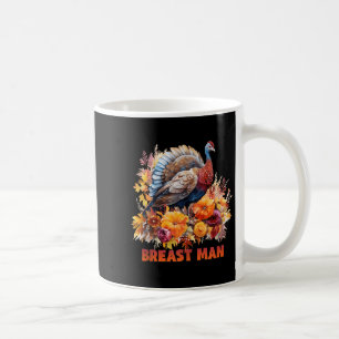 Happy Thanksgiving Herfst Vibes Breast Man Tanktop Koffiemok